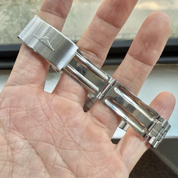 MINT Vintage Longines L7.634.4 COMPLETE SET Admiral 5 Star Automatic Watch 34mm - Picture 8 of 16